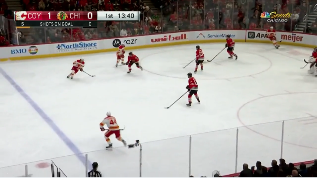 Gaudreau Keeps Feet Moving Uses High Ice